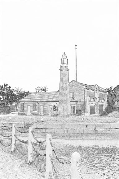 Lighthouse at Ellesmere Port