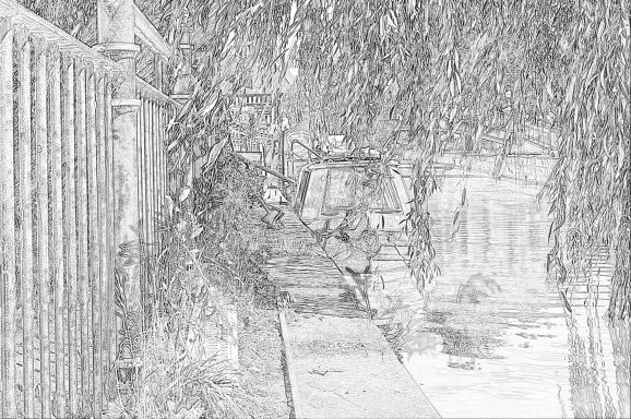 Boats on the Witham, Lincoln